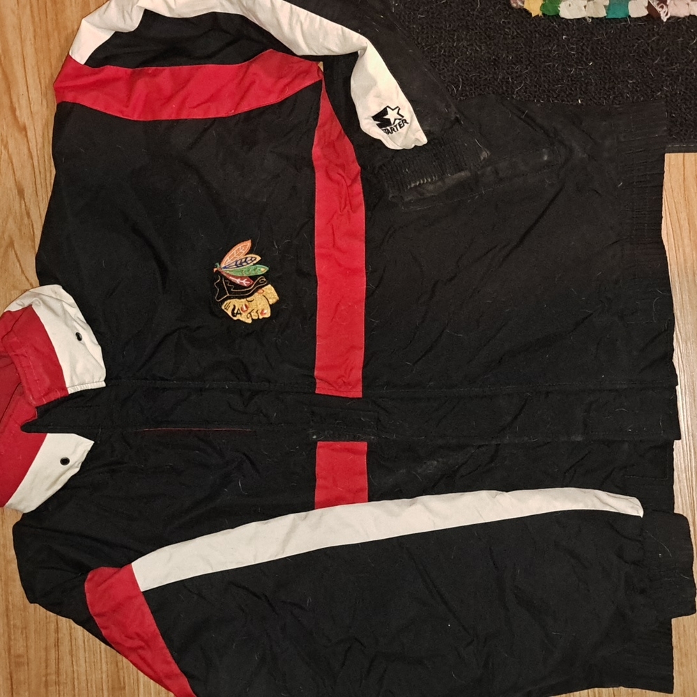 Starter Chicago Blackhawks large vintage